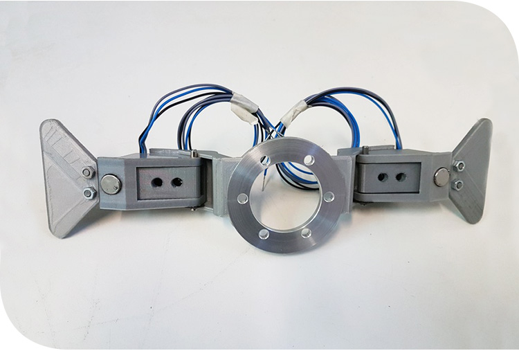 3D prototype paddle shift actuation system sequential race gearboxes